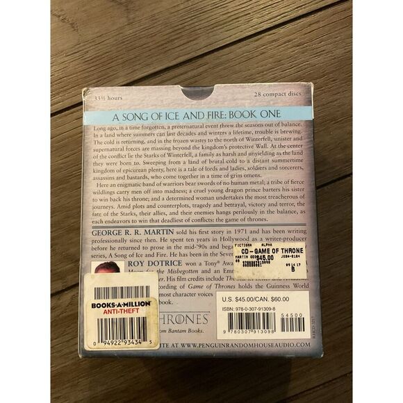 Sealed Game of Thrones Audiobook - Picture 2 of 2